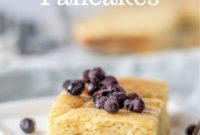 Fluffy Baked Sourdough Pancakes