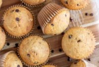 Sourdough Discard Magic Chocolate Chip Muffins
