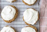 Irresistible Sourdough Carrot Cake Cookies