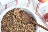 Quick Healthy Gluten-Free Apple Crisp