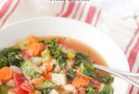 Smoky Bacon Minestrone Comfort Food