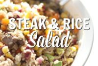 Flavorful Steak Rice Salad: Your Quick Weeknight Win