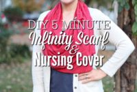 Make a Nursing Cover Scarf in Just 5 Minutes