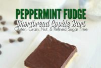Wholesome Peppermint Fudge Shortbread Bars