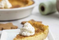 Effortless Creamy Custard Pie
