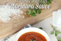 Buttery Cheesy Marinara Magic