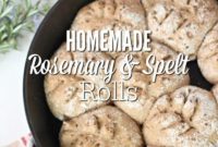 Artisan Rosemary Spelt Buns