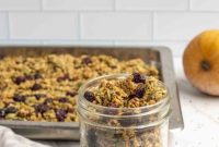 Irresistible Pumpkin Spice Granola