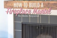 DIY Fireplace Mantel Made Simple