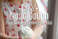Whip Up Cloud Dough For Simple Sensory Fun
