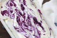 Velvety No-Churn Blueberry Cheesecake Ice Cream