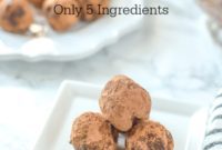 5 Malzemeli Baştan Çıkarıcı Vegan Trüf