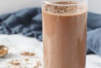 Secretly Healthy Chocolate Cauliflower Smoothie