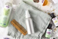 DIY Herbal Detangling Hair Mist