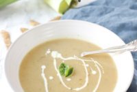 Wholesome Potato Leek Soup Vegan Friendly