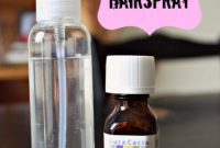 Make Your Own Herbal Hair Spray