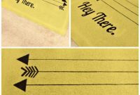 Craft Your Own Personalized Welcome Mat