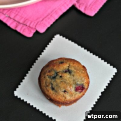 Paleo Raspberry Orange Muffins