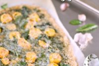 Verdant Pesto Pizza with Goat Cheese Crumbles