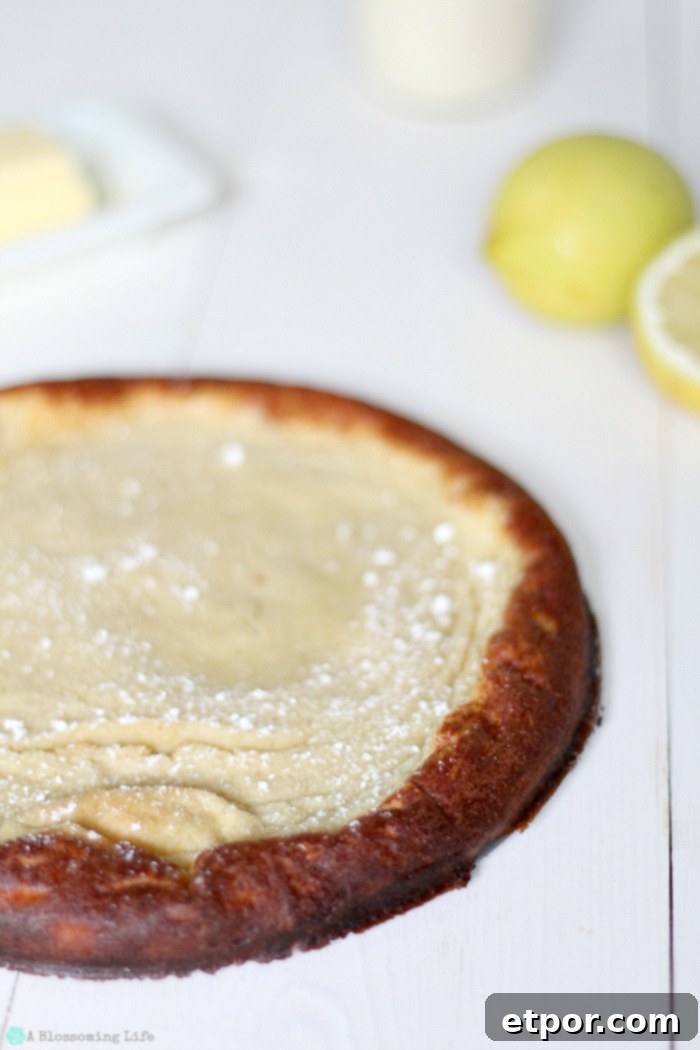 Homemade Dutch Baby Pancake