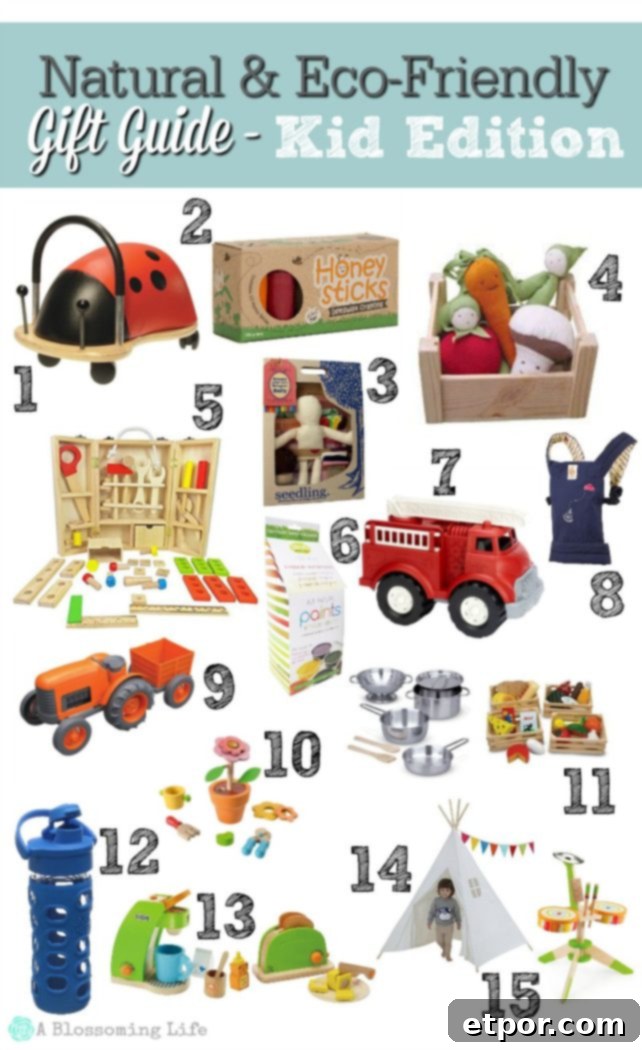 Natural & Eco-Friendly Gift Ideas- Kid Edition