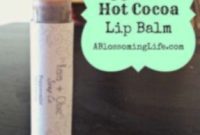 Sweet Mint Chocolate Lip Balm Recipe