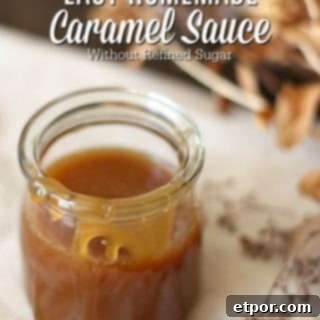 Homemade Refined Sugar-Free Caramel Sauce