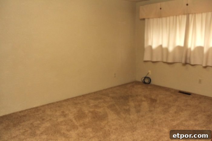 August's room before updates